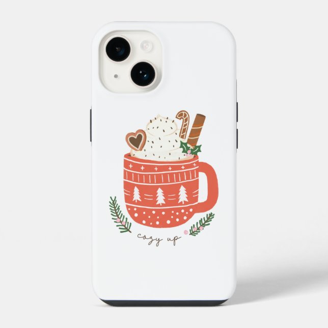 Cozy Up Iphone Case (Back)