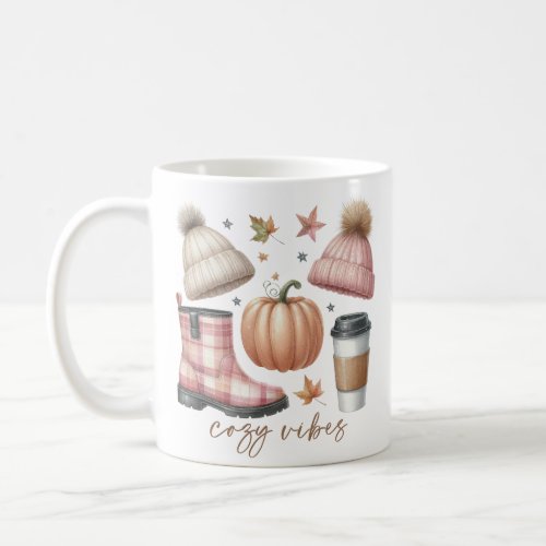 Cozy Vibes Fall_Themed Coffee Mug