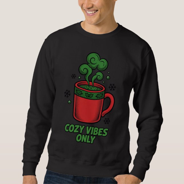  Cozy Vibes Only Winter Comic Tee (Front)