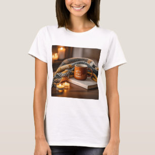 Cozy warm candle lit evening  T-Shirt