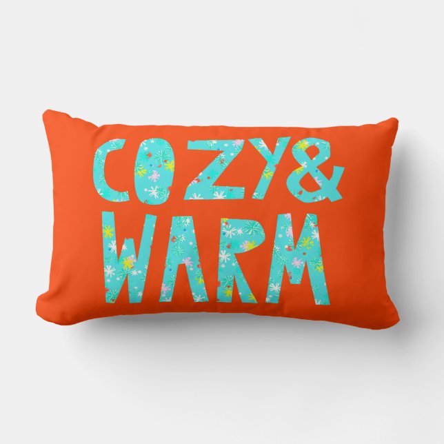 Cozy & Warm Lumbar Pillow (Front)