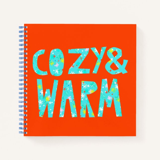 Cozy & Warm Notebook (Front)