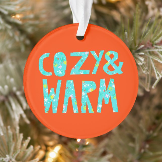 Cozy & Warm Ornament (Tree)