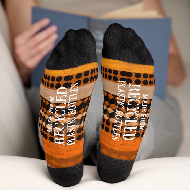 Cozy warm tones sustainable made socks (Bottom)