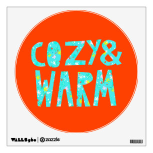 Cozy & Warm Wall Decal
