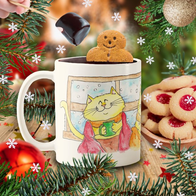 Cozy Winter Cats MUG by Nicole Janes (Creator Uploaded)