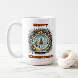 Cozy Winter Christmas Scene Coffee Mug