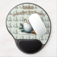 Cozy Winter Cocoa Marshmallow Scene