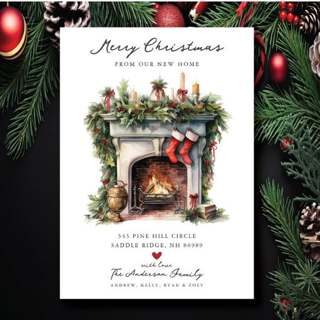 Cozy Winter Fireplace Moving  Announcement (Creator Uploaded)