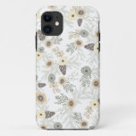 Cozy Winter Floral Pattern Iphone 11 Case at Zazzle