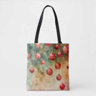 Cozy Winter Nights Christmas Tote