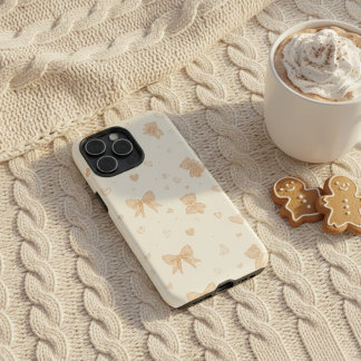 Cozy Winter Phone Case | Soft Teddy Bear aesthetic