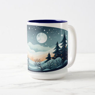 Cozy winter theme mug