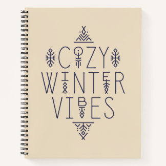 Cozy Winter Vibes Design Notebook