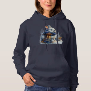 Cozy Winter Wishes To Somebunny Special Rabbit Hoodie