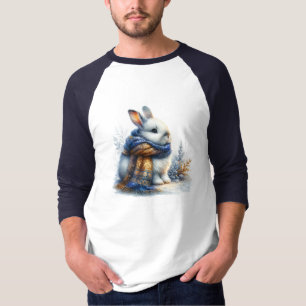 Cozy Winter Wishes To Somebunny Special Rabbit T-Shirt
