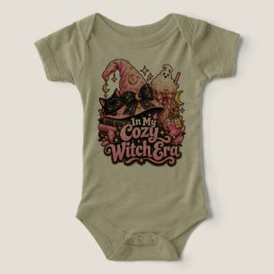 Cozy Witch Era Cute Pink Halloween Infant T-shirt