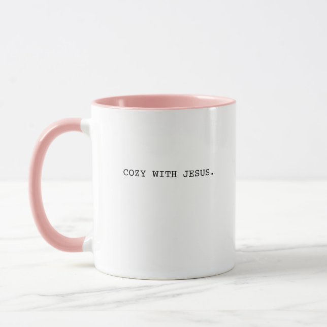 Cozy With Jesus Mug (Left)