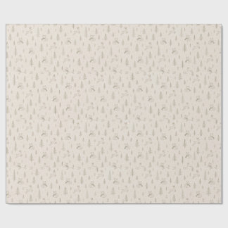 Cozy Woodland Friends Christmas Wrapping Paper