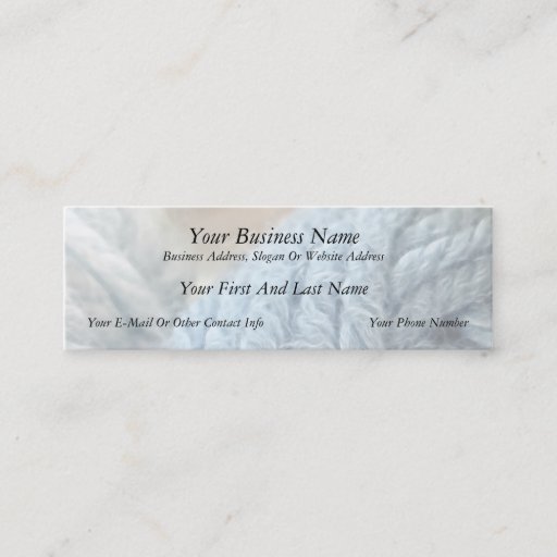 Customizable Cozy Yarn Business Card