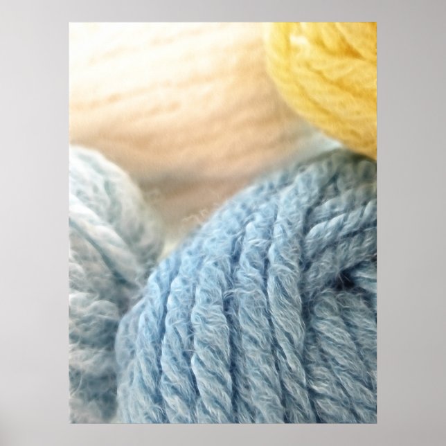 Cozy Yarn Poster (Front)