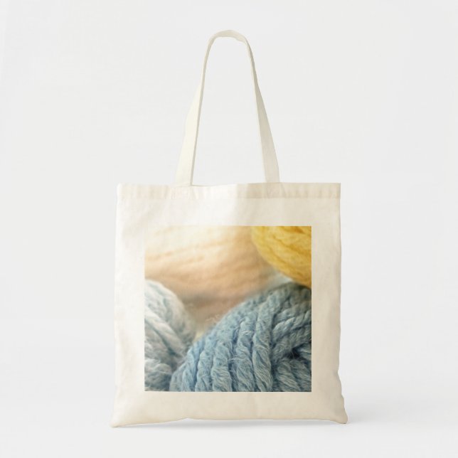 Cozy Yarn Tote Bag (Front)