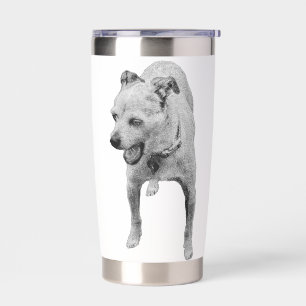 Cozy Yawn for Autumn Nights Insulated Tumbler