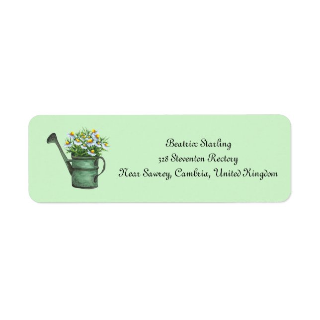 CozyBun Address Labels (Front)