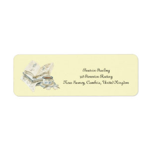 CozyBun Customizable Address Label
