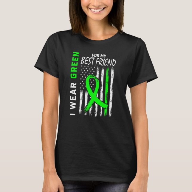 CP Best Friend Kidney Disease Cerebral Palsy Aware T-Shirt (Front)