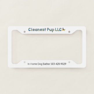 CP License Plate Frame