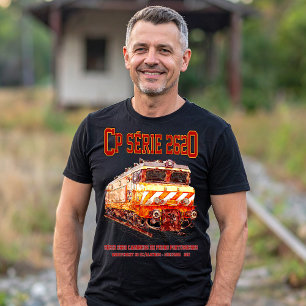 CP Serie 2620 Electric Locomotive. Nez-Casse Loco  T-Shirt