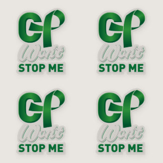 CP Won't Stop Me Cerebral Palsy Awareness Support  Sticker