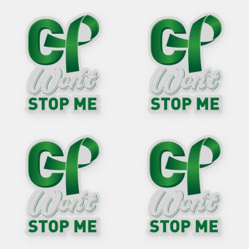 CP Wont Stop Me Cerebral Palsy Awareness Support  Sticker