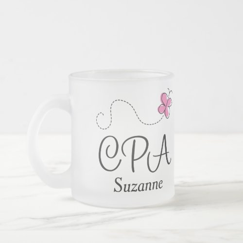 CPA Accountant Personalized Mug Gift For Her