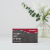 CPA Accountant With Calculator Business Card (Standing Front)