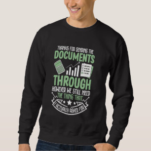 CPA Accounting Bookkeeper Tax Season Auditor Accou Sweatshirt
