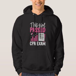 CPA Accounting Gril Bookkeeper Tax Season Auditor Hoodie