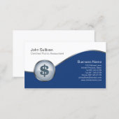CPA Business Card Dollar Sign Icon (Front/Back)