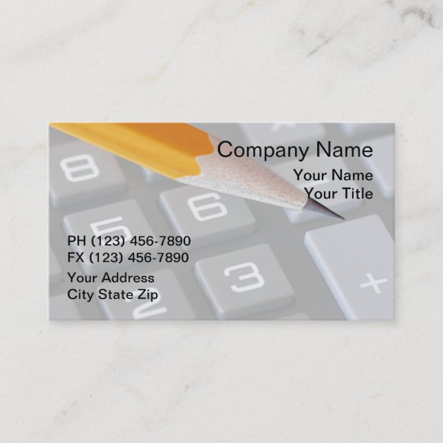 CPA Business Cards (Front)