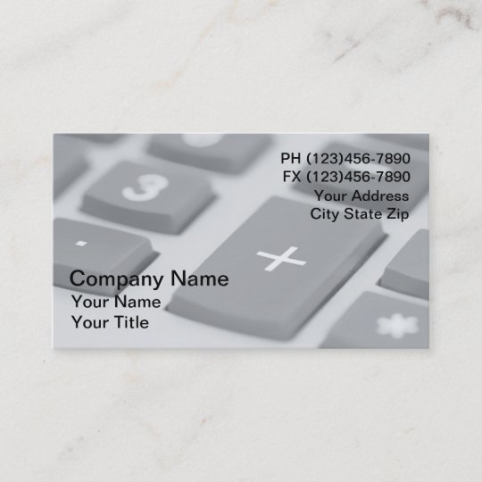 CPA Business Cards