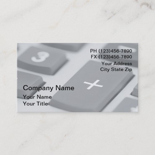 CPA Business Cards