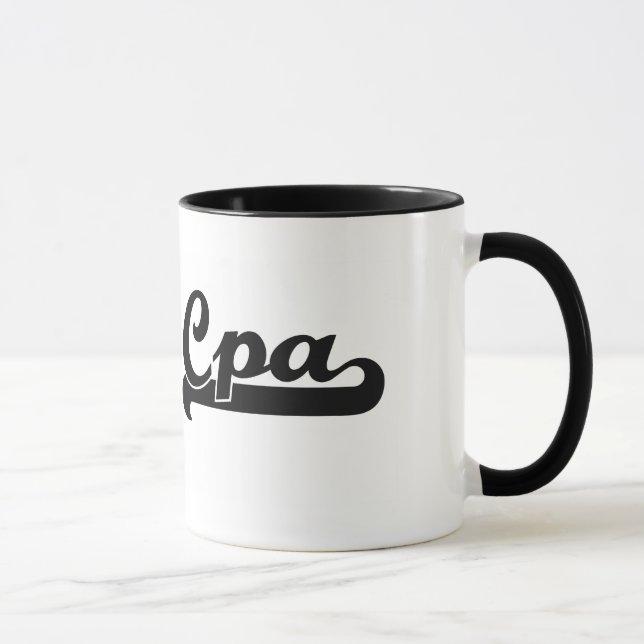 Cpa Classic Job Design Mug (Right)