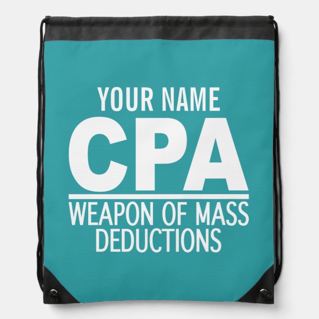 CPA custom color bag (Front)