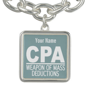 CPA custom color bracelet / charm
