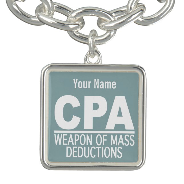 CPA custom color bracelet / charm (Design)