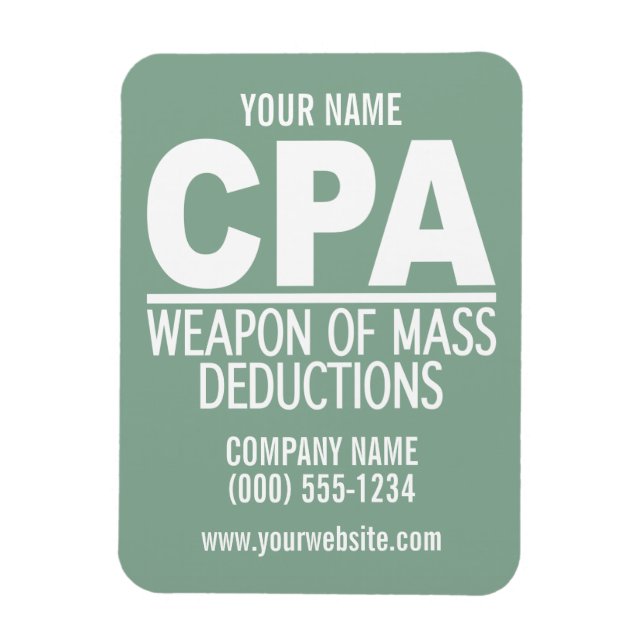 CPA custom color magnets (Vertical)