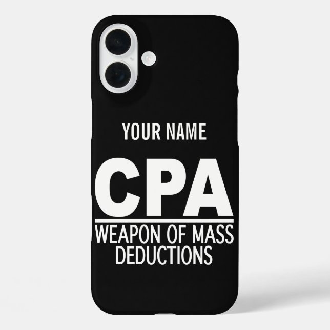 CPA custom color & monogram cases (Back)