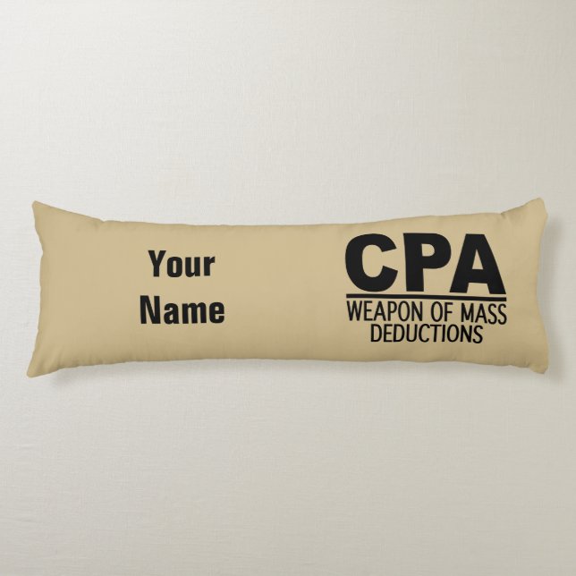 CPA custom color & name body cushion (Front)