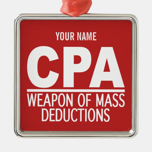 CPA custom color ornament (Front)